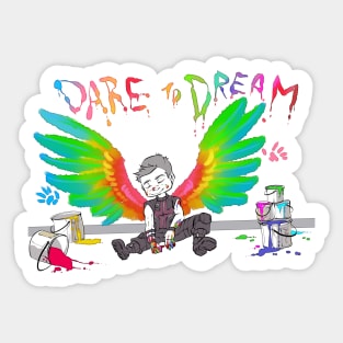 Dare to Dream Sticker